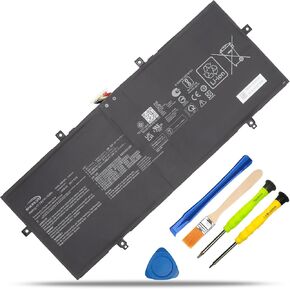 C22N2107 Laptop Battery Replacement for Asus ZenBook 14 OLED UX3402 UX3402QA UX3402ZA UX4302ZA UM3402 UM3402DA UM3402MA UM3402YA Series Notebook 0B200-04160000 7.74V 75Wh 9702mAh