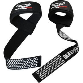 BEAST RAGE Lifting Wrist Wraps, Wrist Straps for Weightlifting Straps Gym Wrist Wraps Men Thumb Loop Cotton Wrist Brace Straps Wrist Women Support Deadlift Straps Hard Pull Exercise