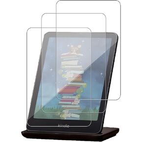 [3 Pack] Screen Protector for All-New Kind-le Colorsoft Signature Edition 7 Inch and All-New Kind-le Paperwhite 12th generation 2024 7 inch Tablet Tempered Glass Film Anti-Scratch Sensitive