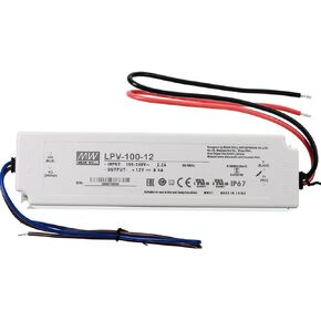 LPV-100-12 100W Power Supply - 12V 8.5A, AC-DC for LED Power Supply