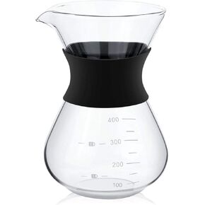 5 Cup Coffee Maker Chemex Glass Pots,Kaffee,Coffee Dripper,Chemex Cafetera,Stanley Coffee Maker,Coffee Drip Pot Manual Hand Drip Coffee Maker Glass Pot With Stainless Steel Filter