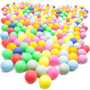 27 Pack Ping Pong Balls - Plastic Table Tennis Ball Ideal for Beginner Craft Party School Activities Family Games, Pets Cat Dog - Not Suitable for Pro Players