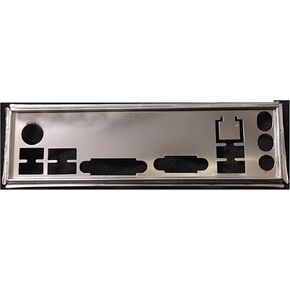 I/O IO Shield Motherboard Backplate Chassis Blank Replacement for MSI B250M PRO-VDH MS-7996 Motherboard Rear Baffle