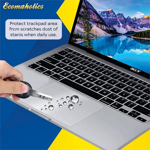 (2 Pcs) Ecomaholics Trackpad Protector for Lenovo ThinkPad L14 Gen 3 14 inch Laptop Touch Pad Cover with Clear Matte Finish Anti-Scratch Anti-Water Touchpad Skin Film,Laptop Accessories in Saudi Arabia