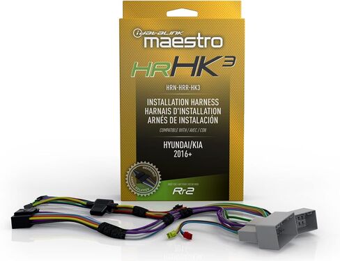 Idatalink Maestro لأجهزة Hyundai/KIA (2016+) HRN-HRR-HK3 المتوافقة مع أدوات التثبيت والتشغيل - محول الوحدة الرئيسية جاهز in Kuwait