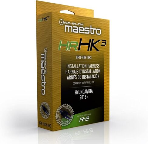 Idatalink Maestro لأجهزة Hyundai/KIA (2016+) HRN-HRR-HK3 المتوافقة مع أدوات التثبيت والتشغيل - محول الوحدة الرئيسية جاهز in Kuwait