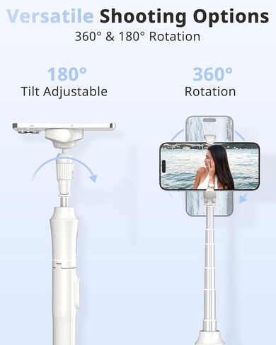 UBeesize 68'' Magnetic Selfie Stick Phone Tripod with Wireless Remote, Extendable Cell Phone Tripod Stand, Compatible with MagSafe, Cellphone Tripod for iPhone 15 14 13 12 Series and Android Phones in Kuwait