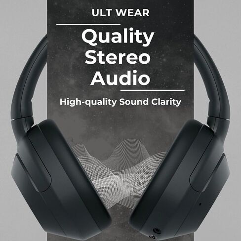 حزمة سماعة رأس Sony WHULT900NB ULT المانعة للضوضاء (أسود) مع مكبر صوت سلسلة Sony SRSULT10B ULT FIELD (أسود) (عنصران) in Saudi Arabia
