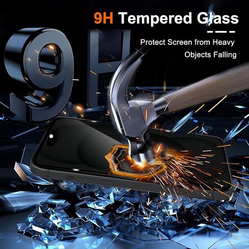 【2+2 2 Pack for Samsung Galaxy S24+ Screen Protector and 2 Pack Camera Lens Protector,[9H Hardness][HD][Eye protection] Tempered Glass in Saudi Arabia