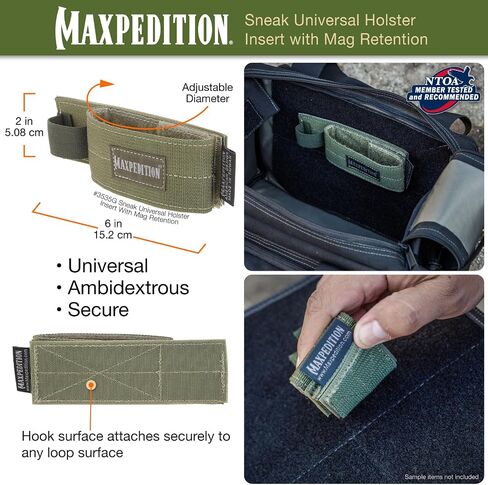 Maxpedition Gear Sneak Universal Holster Insert with Mag Retention in Kuwait