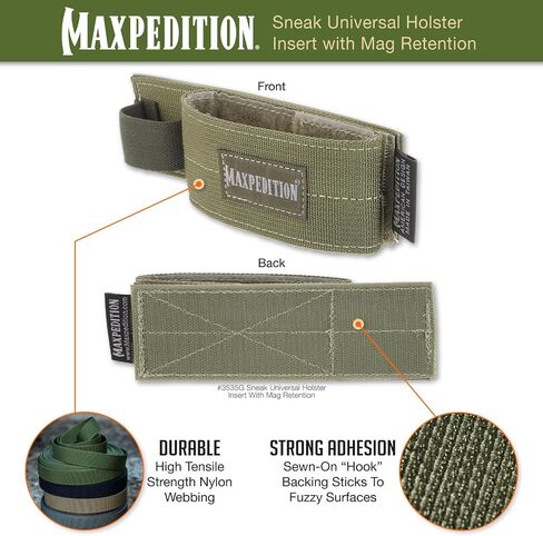 Maxpedition Gear Sneak Universal Holster Insert with Mag Retention in Kuwait