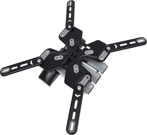 Amazon Basics Triple Arm Full Motion Articulating TV Wall Mount, fits TVs 32 - 70-inch up to 55lbs, Black in Saudi Arabia