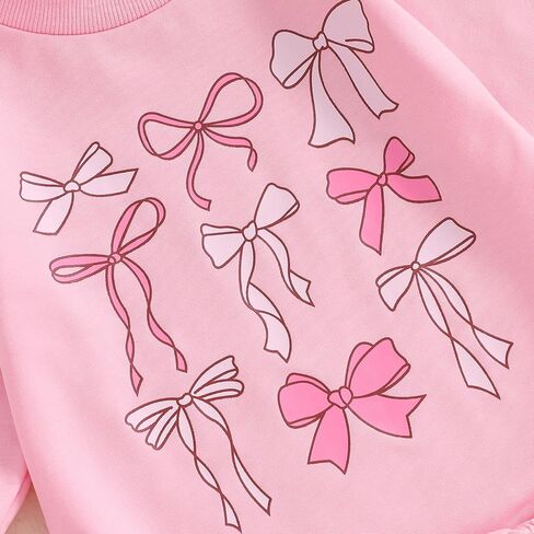 MBMSHEGH Newborn Baby Girls Crewneck Sweatshirt Bubble Oversized Romper Long Sleeve Shirt Jumpsuit Outfit Fall Clothes in Saudi Arabia