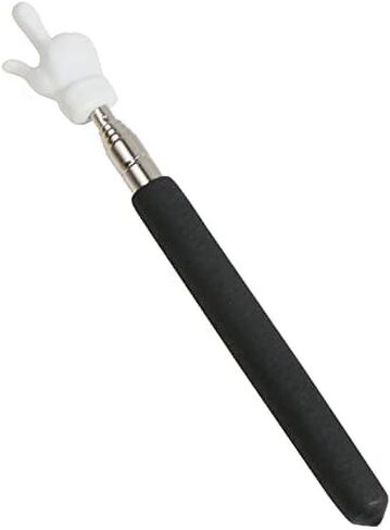 Black Telescopic Teachers Pointer,Metal Hand Retractable Pointer Extended Length,Teaching Pointer Stick for Classroom,Handheld Presenter Whiteboard Pointer Presentation Products (21.6 Inch) in Saudi Arabia