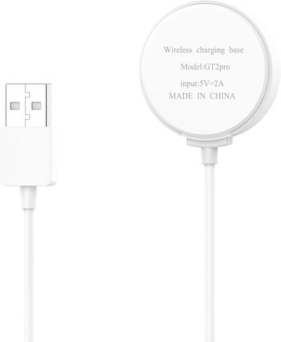 FitTurn Compatible with Huawei Watch Ultimate/GT3/GT Runner/watch3 Pro New/GT2 PRO/GT3 Pro/Watch D Charger Charging Cable -2 Pack 3.3FT Replacement Charging Cradle Adapter Dock for GT3 Smartwatch in Saudi Arabia