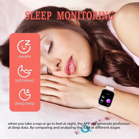 Smart Watch with Flashlight, Bluetooth Android Smart Watch for Men Women, Fitness Watch, 1.95" AMOLED Screen, 130+ Sport Modes, Answer/Make Calls Heart Rate Sleep Monitor for iPhone Compatible (Black) in Saudi Arabia