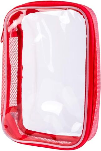 Set of Small, Medium and Large Thermoplastic Polyurethane Transparent Cases for Computer Accessories, Camera Cables and Makeup products in Saudi Arabia