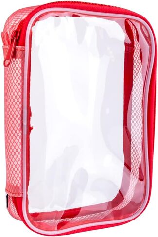 Set of Small, Medium and Large Thermoplastic Polyurethane Transparent Cases for Computer Accessories, Camera Cables and Makeup products in Saudi Arabia