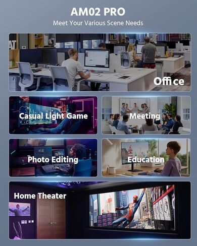 KAMRUI Mini PC Ryzen 7 5700U(8C/16T، حتى 4.3 جيجاهرتز)، كمبيوتر صغير 32 جيجابايت DDR4 RAM 1 تيرابايت M.2 2280 NVME SSD Mini PC Gaming، شاشة مزدوجة 4K دعم سطح المكتب الصغير WiFi6/BT5.2/قناة مزدوجة in Kuwait