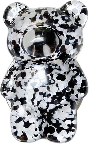 1Pc Multicolor Mobile Phone Finger Holder, Mobile Phone Cartoon Foldable Epoxy Sequins 3D Cute Bear Shaped Phone Grip Tok Folding Bracket for Desktop Mobile Phone, Cell Phones and Accessories in Saudi Arabia