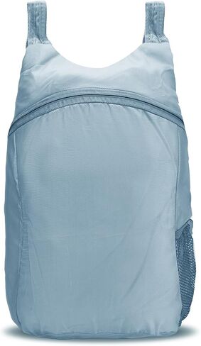 15L Hiking Backpack, Lightweight Packable Backpack Travel Hiking Daypack Foldable, Foldable Backpack Water Resistant (Grey) in Saudi Arabia