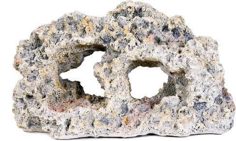 ديكور حوض السمك المذهل من حجر توفا من Penn-Plax - العديد من عمليات السباحة لإبقاء الأسماك مشغولة ومنفصلة RR941 in Kuwait