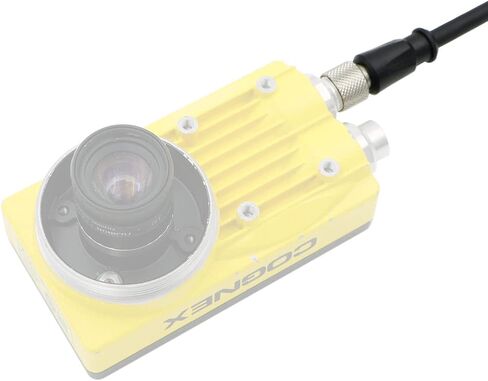 Uonecn Aviation Sensor Shielded Electrical Cable M12 8 Pin Female to Open End Cable for Cognex Industrial Camera 10M. in Kuwait