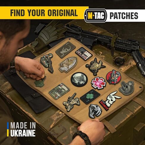 M-Tac Morale Patches Skull- PVC 3D Military Tactical Patch in Kuwait