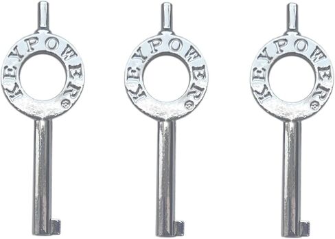 KeyPower (3) مفتاح الأصفاد لـ Smith & Wesson S&W Model 100, 300, 1850, 1900، مفاتيح الأصفاد اليدوية لإنفاذ القانون العالمي مع حلقة مفاتيح in Kuwait