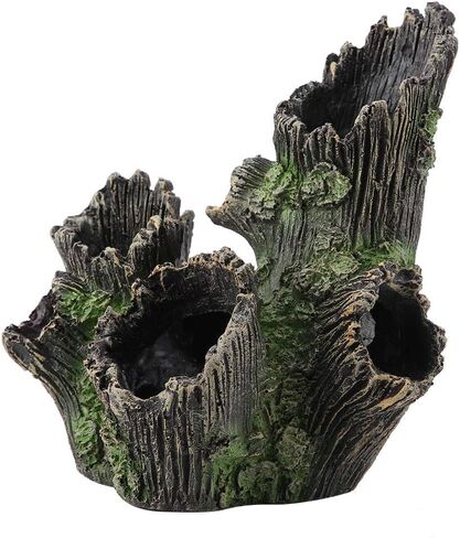 Cocoarm Aquarium Driftwood Artificial Wood Tree Trunk Root, Aquarium Accessories Fish Cave for Fish Ornaments in Kuwait
