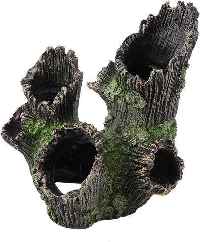 Cocoarm Aquarium Driftwood Artificial Wood Tree Trunk Root, Aquarium Accessories Fish Cave for Fish Ornaments in Kuwait