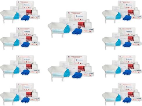 First Response Spill Kit - Be OSHA Compliant | Bloodborne Pathogen & Vomit Cleanup Kit: Comprehensive Spill Response for Bodily Fluids, Ideal for Restaurants, clinics & Public Spaces. in Saudi Arabia