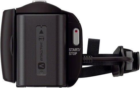 كاميرا فيديو Sony HDR-CX220 Full HD SteadyShot مع 8.9 ميجابكسل Exmor R 27x بصري / 32x تكبير ممتد (أسود) (متجدد) in Saudi Arabia