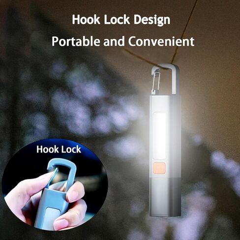 Rechargeable LED Flashlights High Lumens, 20,000 Lumens Super Bright Flashlight with USB Cable and Hook, 3 Modes, Waterproof Flash Light Handheld Powerful Flashlight for Home Camping ﻿- 2 Pack in Saudi Arabia