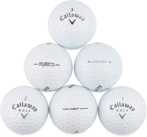 كرات الجولف المعاد تدويرها من Callaway Reload (عبوة من 12 قطعة) من كرات الجولف Callaway، بيضاء، مقاس واحد in Kuwait