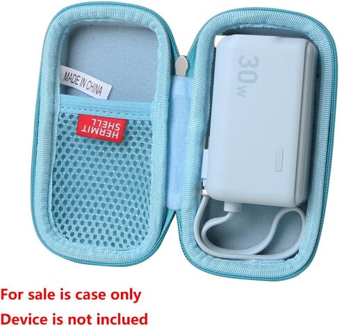 Hermitshell Hard Travel Case for Anker Power Bank USB C Charger Block, 3-in-1 5,000mAh Portable Charger (Purple) in Saudi Arabia