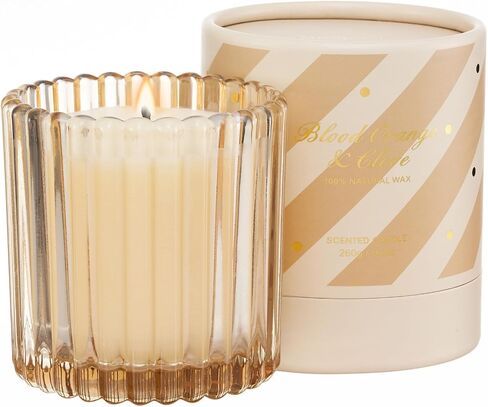 M&SENSE Luxury Pine Scented Soy Candles, 1 Wick Jar Candle, Christmas Fall Gifts for Home Decor, Up to 60 Hours Burning, Natural Soy Wax Relaxing Aromatherapy Candle MSSD0202 FrostedPineAmber in Saudi Arabia