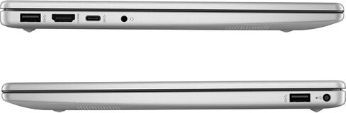 HP 14-inch 14-ep0145cl FHD Laptop Intel Core i7-1355U 10-cores 12GB DDR4 RAM 1TB SSD Intel Iris Xe Graphics Backlit USB-C HDMI Wi-Fi 6 Bluetooth Windows 11 Home Computer PC Natural Silver (Renewed) in Saudi Arabia