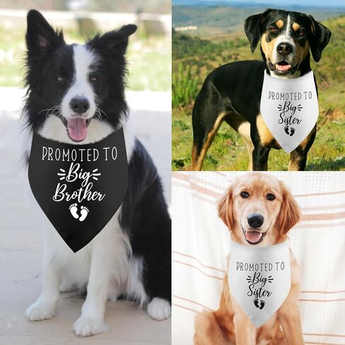 Big Sister Dog Bandana Baby Announcement Dog Bandana Gender Reveal Pink Dog Bandana Baby Announcement Photos Prop Pet Scarf Accessories for Dog Lovers in Saudi Arabia
