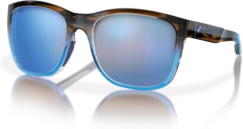 Fin-Nor Men's Tilloo Sunglasses, Grey-Maple/Stripe Fade Frame, M/L in Saudi Arabia