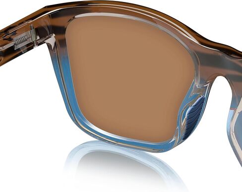 Fin-Nor Men's Tilloo Sunglasses, Grey-Maple/Stripe Fade Frame, M/L in Saudi Arabia