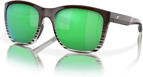 Fin-Nor Men's Tilloo Sunglasses, Grey-Maple/Stripe Fade Frame, M/L in Saudi Arabia