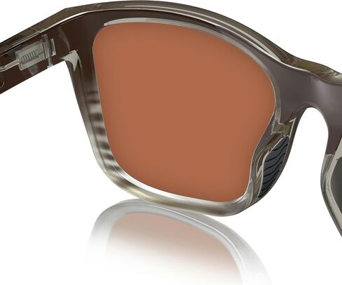 Fin-Nor Men's Tilloo Sunglasses, Grey-Maple/Stripe Fade Frame, M/L in Saudi Arabia