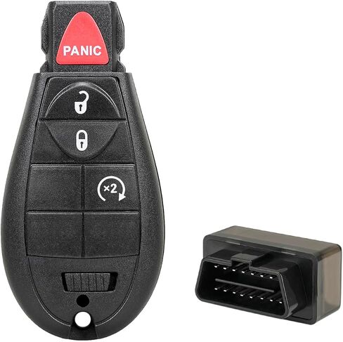 Key Fob Replacement Compatible for 2008 2009 2010 2011 2012 2014 2014 2015 2016 Chrysler Town and Country Dodge Grand Caravan Keyless Entry Remote M3N5WY783X, IYZ-C01 in Saudi Arabia
