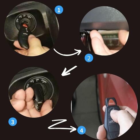 Key Fob Replacement Compatible for 2008 2009 2010 2011 2012 2014 2014 2015 2016 Chrysler Town and Country Dodge Grand Caravan Keyless Entry Remote M3N5WY783X, IYZ-C01 in Saudi Arabia