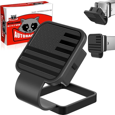 Hitch Cover Fits for 2-inch Hitch，Trailer Hitch Cover Tube Plug Insert, Car Exterior Accessories, Receiver Tube Hitch Plug (Light Gray) in Saudi Arabia