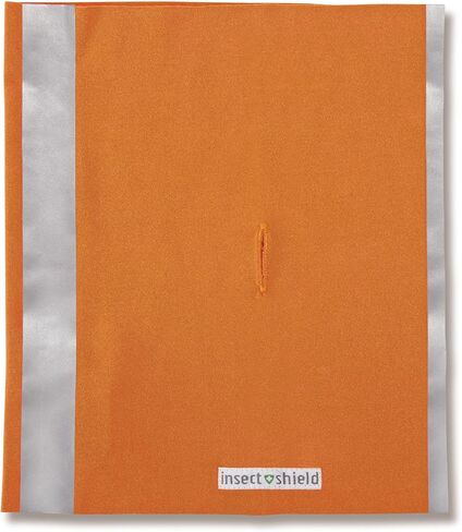 قناع رقبة للكلاب طارد للحشرات من إنسكت شيلد، برتقالي، متوسط، 40.64 سم × 50.8 سم in Kuwait