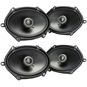 FKB168 MB Quart Formula 5x7/6x8" Coaxial Car Audio Speakers (2 Pair)