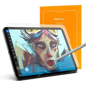 UPPERCASE GhostPaper Premium Paper feel Texture Film, Matte Screen Protector for Writing, Sketching, Drawing Compatible with 2018-2021 iPad Pro 12.9" 3rd 4th 5th Gen with or without M1 Chips