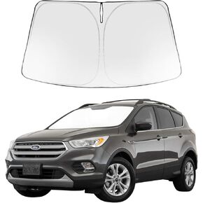 Proadsy Front Windshield Sun Shade Foldable Sunshade Protector Custom Fit 2017-2024 Chevrolet Chevy Bolt EV LT, Premier Hatchback (NOT for Chevy Bolt EUV) Accessories 2024 Upgrade